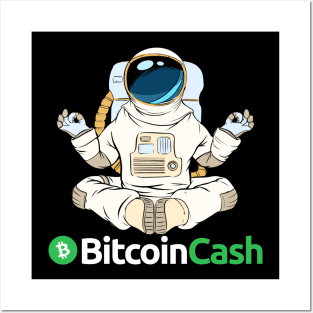 Bitcoin cash Crypto Bitcoincash BCH Token BHC Cryptocurrency coin Token Posters and Art